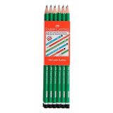 Faber-Castell Mercanlı Kurşun Kalem 12'li Renkli ve Kolay Açılabilen Tasarım