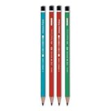 Faber-Castell Mercanlı Kurşun Kalem, 4 Adet, HB Derecesi