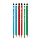 Faber-Castell Mercanlı Kurşun Kalem - 6 Adet