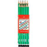 Faber-Castell Mercanlı Kurşun Kalem Yeşil 12 Adet