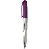 Faber-Castell Metal Gövde Çevirmeli Mekanizma Tükenmez Kalem, Mor