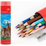 Faber-Castell Metal Tüpte 24 Renk Tam Boy Kuru Boya Kalemi Hediyeli Parça Sayısı 8690826165247