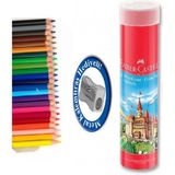Faber-Castell Metal Tüpte Kuru Boya 24 Renk - Renkli