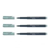Faber Castell Metalik Buz Mavisi 3'lü Markör Kalemi
