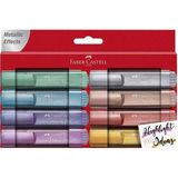 Faber-Castell Metalik Fosforlu Kalem 8'li Set Farklı Renk Seçenekleriyle