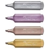 Faber Castell Metalik Fosforlu Kalem Seti