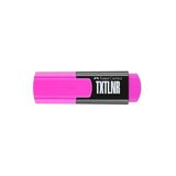 Faber-Castell Mini Textliner Fosforlu Kalem Pembe 154228 (10 Lu Paket)