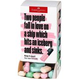 Faber-Castell Mini Textliner Karton Stand Fosforlu Kalem Pastel (60 Lı Paket)