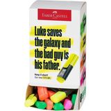 faber-castell mini textliner karton stant, fosforlu kalem neon (60 lı paket) - Yok
