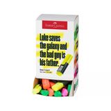 Faber-Castell Mini Textliner Karton Stant, Fosforlu Kalem Neon (60 Lı Paket)