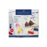 Faber-Castell Mini Toz Pastel Boya 48 Renk Yarım Boy Soft Kalite ile Sanat İçin İdeal