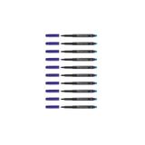 Faber Castell Multimark 1525 Permanent Asetat Kalemi 1.0 Mm (M) Mavi 10`lu Kutu