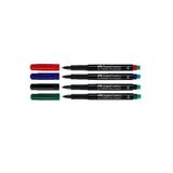 Faber Castell Multimark Permanent Asetat Kalemi 1.0(m) 4 Renk