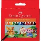 Faber Castell Mum Boya 12 Renk Yıkanabılır(120040)