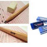 Faber-Castell Natural Ösym 2,5 B Kurşun Sınav Kalemi 20"Li Sınav Silgisi 3 Adet