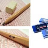 Faber-Castell Natural Ösym Kurşun Kalemi 10"Lu 2,5 B Sınav Silgisi 3 Adet