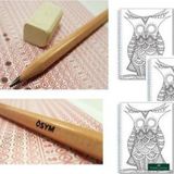 Faber-Castell Natural Ösym Kurşun Kalemi 50"Li 2,5 B 100 Yp Çizgili Defter A4 3 Adet