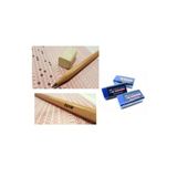 Faber-Castell Natural Ösym Kurşun Kalemi 60"Lı 2,5 B Sınav Silgisi 3 Adet