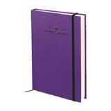 Faber-Castell Natural Seri A6 Ciltli Kareli Defter Vişne 100 Yaprak - Kırmızı