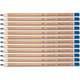 Faber-Castell Naturel Mavi Renkli Kurşun Kalem 144'LÜ