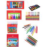 Faber Castell Öğrenci 4'lü Boyama Seti – 12 Renkli Boyalarla Yaratıcılığınızı Keşfedin