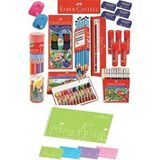 Faber-Castell Okul Öğrenci Boyama Seti Beyaz Renkli 12 Parça ile Eğlenceli Sanat Deneyimi