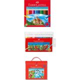 Faber-Castell Okul Seti Faber Pastel + Kuruboya + Keçeli 3'lü Set