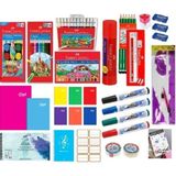 Faber Castell Okula Dönüş Ilkokul 2. Sınıf, 3. Sınıf, 4. Sınıf Kırtasiye Seti Çantasız Ful Set Yok Yok 36 Parça