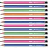 Faber-Castell Opak 2B Kurşun Kalem 12'li Renkli ve Ergonomik Tasarım ile Yumuşak Yazım Deneyimi