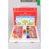Faber Castell Orjinal Faber-Castell Çantalı 24 Renk Pastel Boya