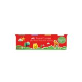 Faber Castell Oyun Hamuru 4 Renk,4x100,Klasik Renkler,Yumuşak Hamur,Eğlenceli Hamur Seti