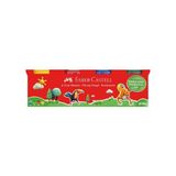 Faber-Castell Oyun Hamuru Klasik 4'lü,Kırmızı,Yeşil,Sarı,Mavi,Canlı Renkler,Yumuşak Hamur,Eğlenceli Hamur Seti - Çok Renkli