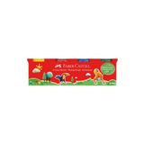 Faber Castell Oyun Hamuru Klasik 4'lü,Kırmızı,Yeşil,Sarı,Mavi,Canlı Renkler,Yumuşak Hamur,Eğlenceli Hamur Seti