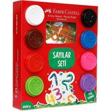 Faber-Castell Oyun Hamuru Sayılar Seti 50G x 8 - Renkli