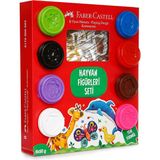 Faber-Castell Oyun Hamuru Şekiller Seti 50G x 8 - Renkli