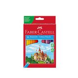 Faber Castell Parlak Renkler 36 Renk Kuru Boya Kalemi