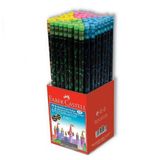 Faber Castell Party Silgili Yuvarlak Kurşun Kalem Siyah Ahşap 72 Li Paket KRT.8690826420155