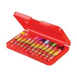 Faber-Castell Pastel Boya 12 Renk Plastik Kutu 5281 125112 - Karışık-Çok Renkli - 1 Adet