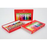 Faber-Castell Pastel Boya 12 Renkli Set 2'li Takım Canlı Renkler ve Yumuşak Kullanım