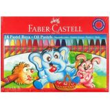 Faber Castell Pastel Boya 18 Renk Karton Kutu