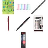 Faber-Castell Pastel Renk Bloknot, A4, 80 Yaprak, Düz Sayfa,... +6 Parça Fırsat Seti