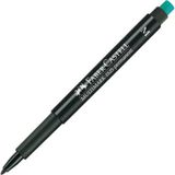 Faber-Castell Permanent M Siyah Asetat Kalemi 10 lu
