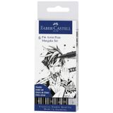 Faber-Castell Pitt Artist 6'lı Mangaka Set