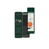 Faber Castell Pitt Graphite Matt Dereceli Kalem Eskiz Çizim Karakalem Seti 6 Parça Metal Kutulu