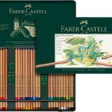 Faber-Castell Pitt Pastel Boya Kalemi, 60 Renk, Yüksek Pigment, Solmaya Dirençli, Fırça ve Parmakla Dağılabilir, Yuvarlak Gövde