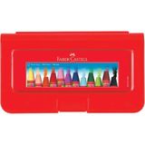 Faber Castell Plastik Çantalı Pastel Boya 12 Renk - 0 - Siyah - 12*22