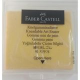 Faber-Castell Plastik Kutulu Hamur Silgi Sarı Renkli 2li Paket 1 Çift Yoğurulabilir Silgi