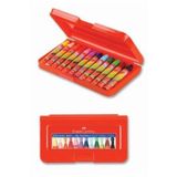 Faber Castell Pls. Çantalı Altıgen Pastel Boya 12 Renk 831