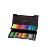 Faber Castell Polychromos Ahşap Kutulu 120'li Kuru Boya Kalemi - Siyah