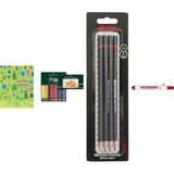 Faber-Castell Polychromos Kuru Boya Kalemi, 60 Renk, Yumuşak... +3 Parça Fırsat Seti